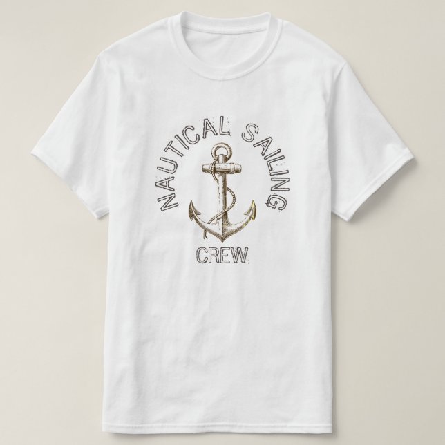 CAMISETA TRIPULACIÓN DE VELA NÁUTICA (Diseño del anverso)
