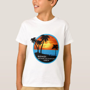 Camiseta Tripulación de voluntarios para la limpieza de pla