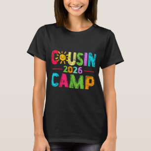 Camiseta Tripulación del campamento de primos vacaciones de