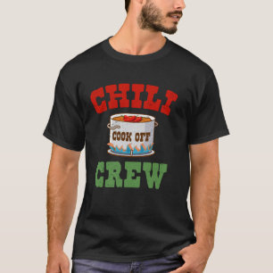 Camiseta Tripulación del Concurso de Chili Cocina Picante D