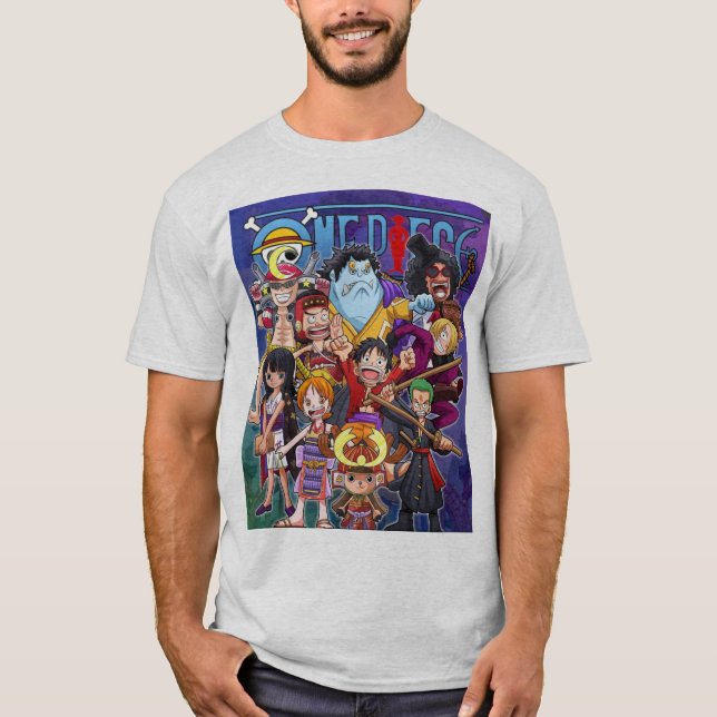 Camiseta tripulación del gorra de paja (Anverso)