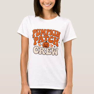 Camiseta Tripulación del Parche de Calabazas, Temporada de