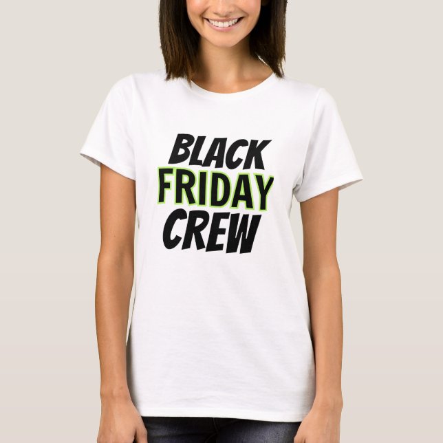 Camiseta Tripulación del Viernes Negro (Anverso)