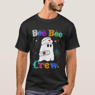 Camiseta Tripulación Divertida Boo Boo de Halloween Médico 