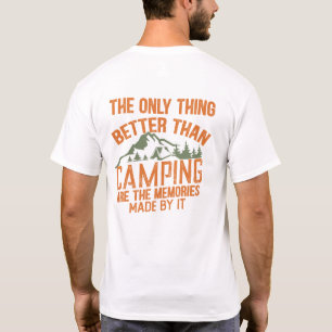 Camiseta Tripulacion Divertida de Camping de Verano