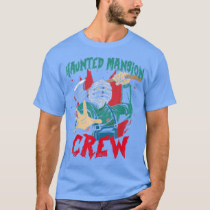 Camiseta Tripulación embrujada Mansion Serial Killer Hallow