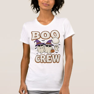 Camiseta Tripulación Fantasma de Halloween Diseño Vectorial