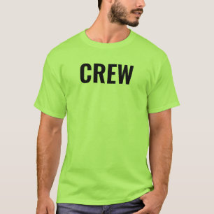 Camiseta Tripulación Lime Verde Doble cara Diseño personal
