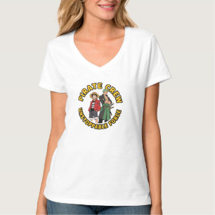 Camiseta Tripulación Pirata Fuerza Imparable Arte Anime