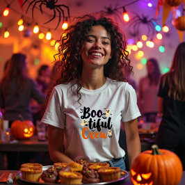 Camiseta Tripulación Preciosa: Fantasmas Lindos de Hallowee