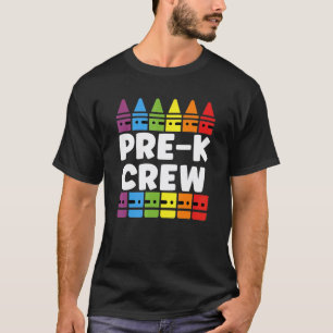 Camiseta Tripulación Preescolar Tribu Pre-K De vuelta a la 