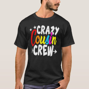 Camiseta Tripulacion Prima Loca Familia Combinando Hermana
