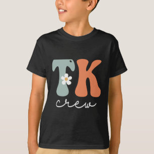 Camiseta Tripulación Retro Groovy Mujeres Vintage Felices P