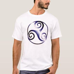 Camiseta Triskell de cuero del celtic del orgullo