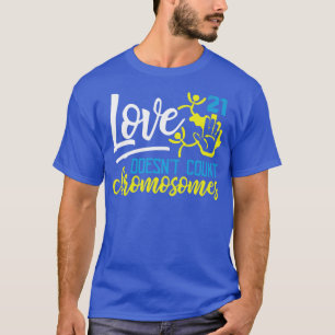 Camiseta Trisomía 21 Conciencia sobre el síndrome de Down