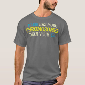 Camiseta Trisomía 21 Niños Padres Disminución Síndrome Conc