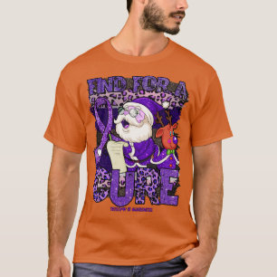 Camiseta Trisomy 18 navidades del leopardo de la conciencia