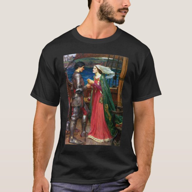 Camiseta Tristan and Isolde, c. 1916 by John Waterhouse (Anverso)