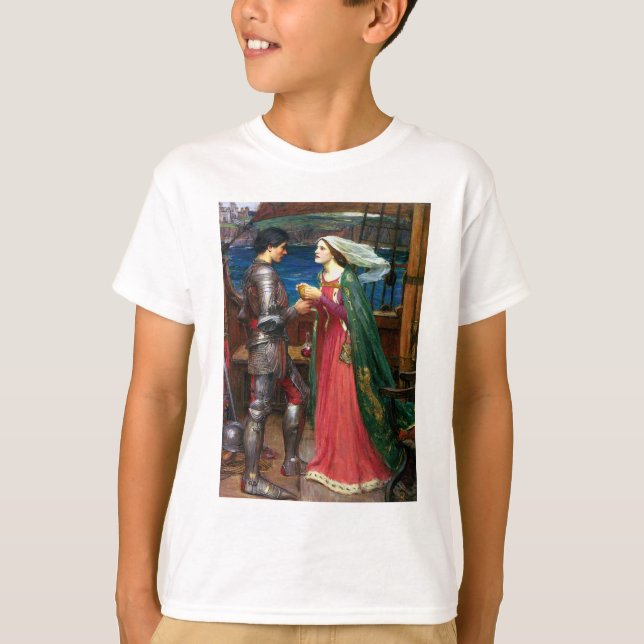 Camiseta Tristan and Isolde, c. 1916 by John Waterhouse (Anverso)