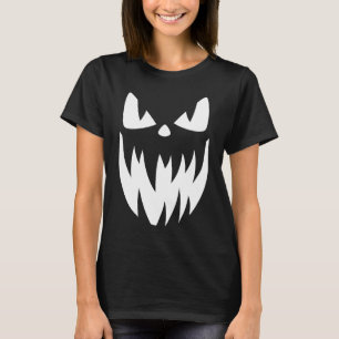 Camiseta Triste Calabaza De Diversión Crepústica Jack O Lan