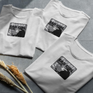 Camiseta Triste Chica Club Anime
