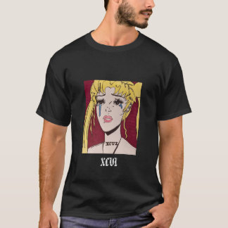 Camiseta triste del chica