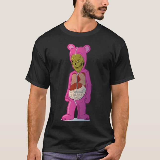 Camiseta triste del cráneo de Pepto (Anverso)