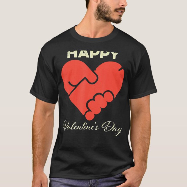 Camiseta Triste Día De San Valentín Para Hombres Solteros (Anverso)