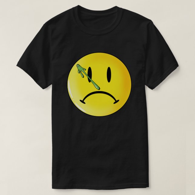 Camiseta Triste emoji facial con Booger (Diseño del anverso)