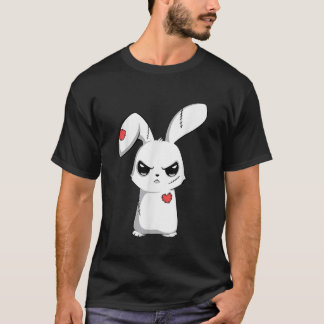 Camiseta Triste Gótico espeluznante de Emo Bute Cute y Tris