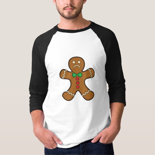 Camiseta Triste hombre de pan (Anverso)