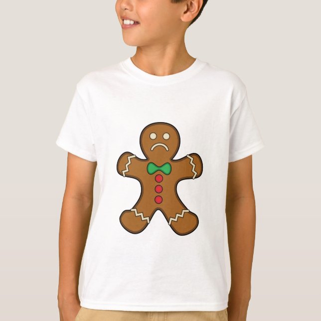 Camiseta Triste hombre de pan (Anverso)