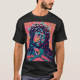 Camiseta Triste Jesucristo enfrenta a la corona del trono a