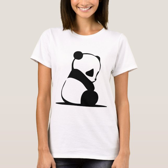 Camiseta Triste Panda (Anverso)