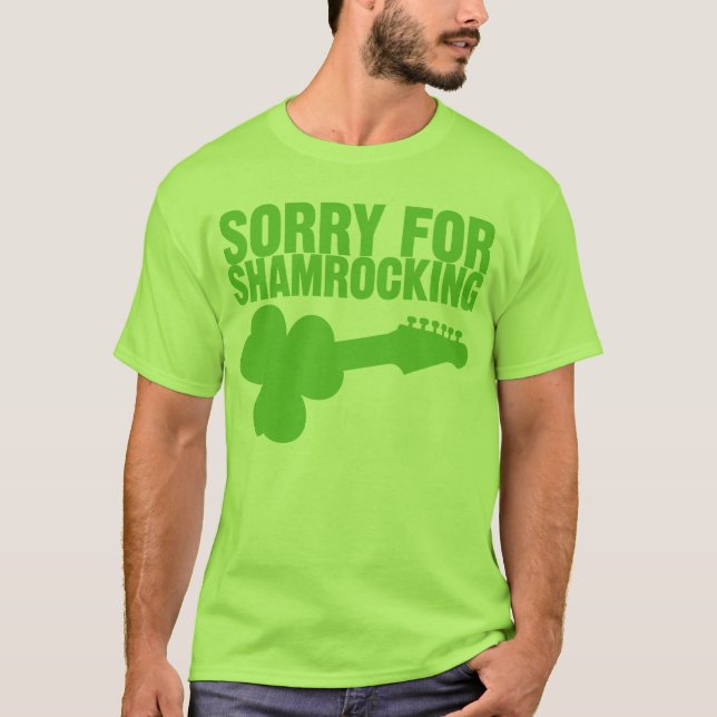 Camiseta Triste para Shamrocking (Anverso)