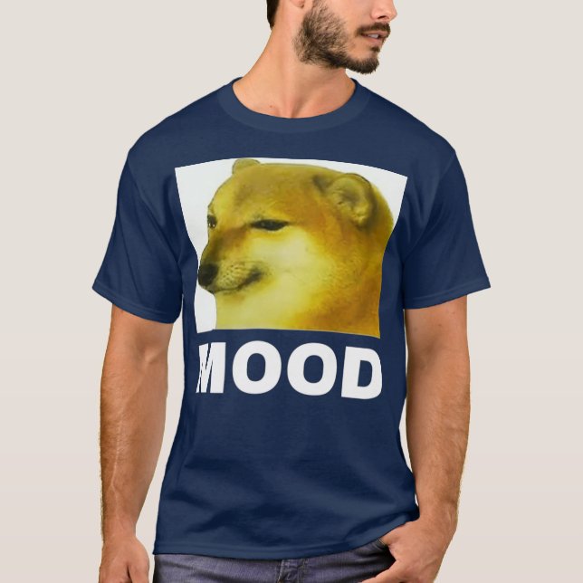 Camiseta Triste regalo de Tee Gift, meme del perro de la sa (Anverso)