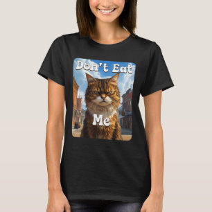 Camiseta Triste resistencia a gatos no me coman defensa