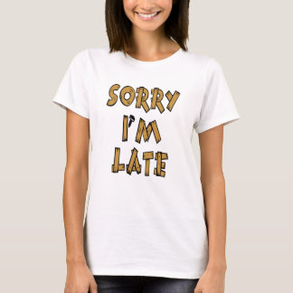 Camiseta Triste soy atrasado