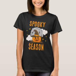 Camiseta Triste temporada de Naranja lindo calabaza Hallowe