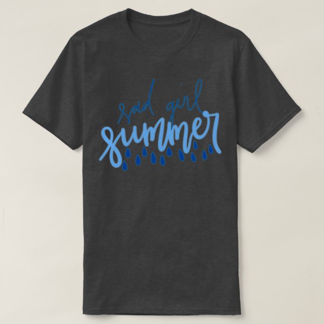 Camiseta Triste verano Chica (Diseño del anverso)