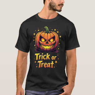 Camiseta Tristemente Jack O' Lantern Trick o Tret T-Shirt