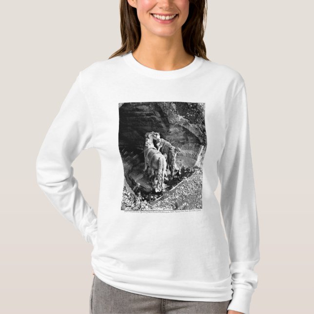 Camiseta Tritones que riegan los caballos del sol (Anverso)