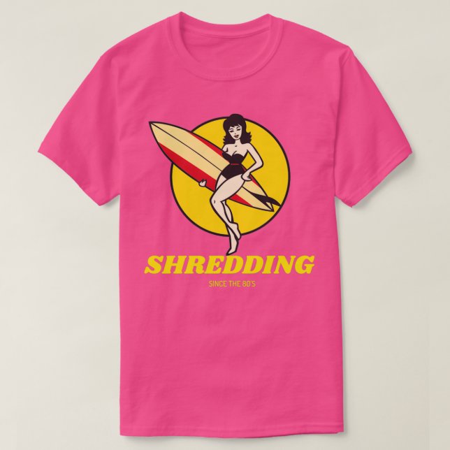Camiseta Trituración desde los años 80 (Diseño del anverso)