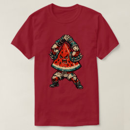 Camiseta Trituradora de Sandía — Callejero Retro Luchador 