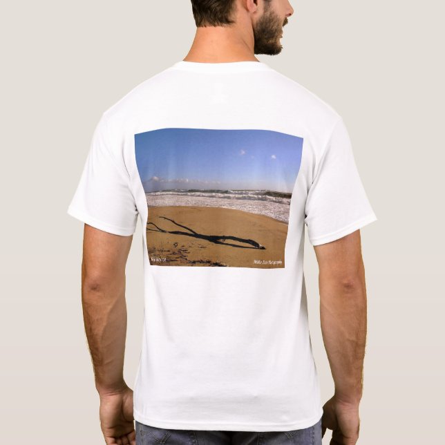 Camiseta Trituradores en la orilla en Playa del Rey (Reverso)