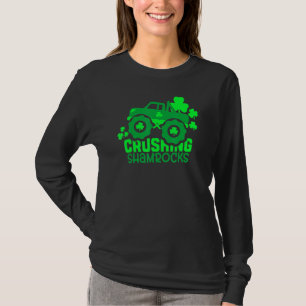Camiseta Triturando a Shamrock Monster Camión Boys Irish St