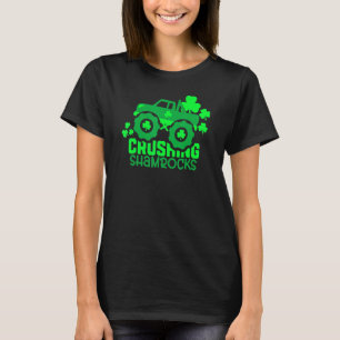 Camiseta Triturando a Shamrock Monster Camión Boys Irish St