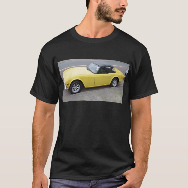 Camiseta Triumph clásico TR6 Sportscar (Anverso)