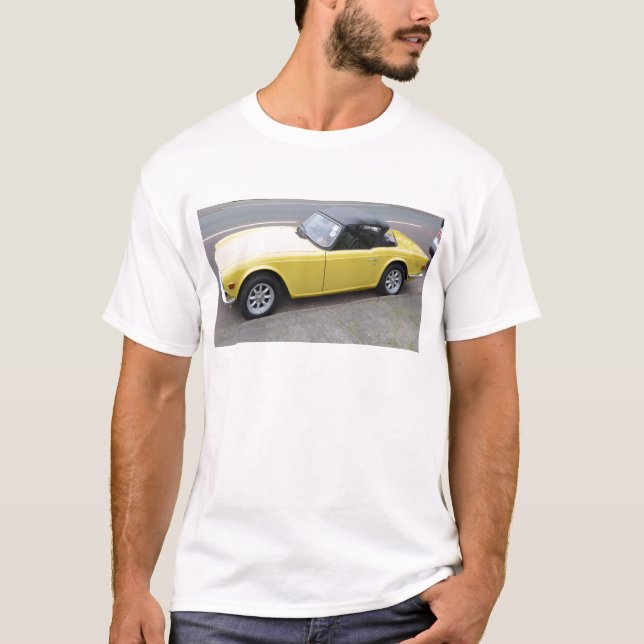 Camiseta Triumph clásico TR6 Sportscar (Anverso)