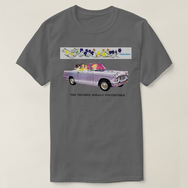 Camiseta TRIUMPH HERALD advert TShirt (Diseño del anverso)